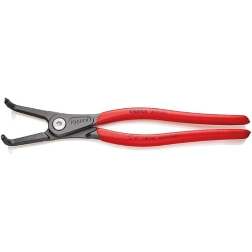 KNIPEX Außensicherungsringzange A 41 f.Wellen D.85-140mm 90Grad gew.L.305mm KNIPEX