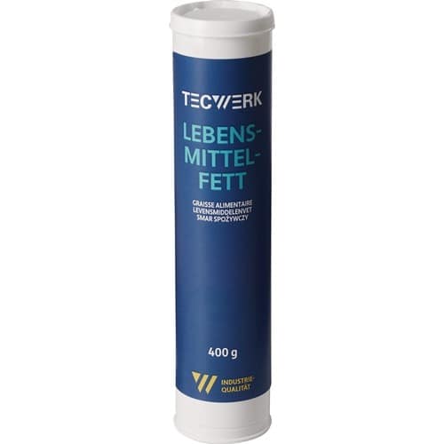 TECWERK Lebensmittelfett NSF-H1 naturfarben,hell 400g Kartusche TECWERK