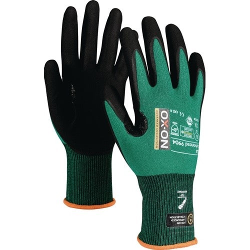OX-ON Schnitthandschuh Cut Advanced 9904 Gr.10 schwarz/grün EN388,EN420+A1 PSAII OX-ON