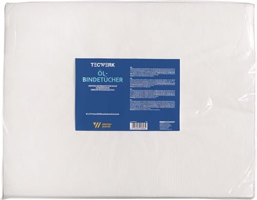 TECWERK Ölbindetücher L.40cm B.50cm S.1cm 10x10 Tü.Krt.TECWERK