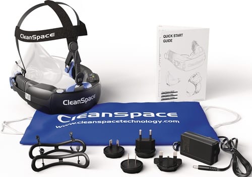 CLEANSPACE Gebläseatemschutz CleanSpace™ Work KIT m.Halbmaske CLEANSPACE