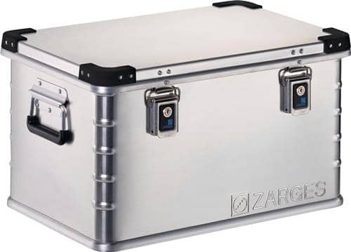 ZARGES Aluminiumbox Mini Plus L600xB400xH330mm 60l m.Klappverschluss ZARGES