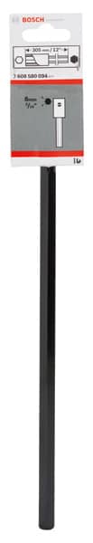 BOSCH Verlängerung , 305 mm, mit Schlüsselweite 5/16 Zoll/8-mm-Sechskantaufnahmeschaft