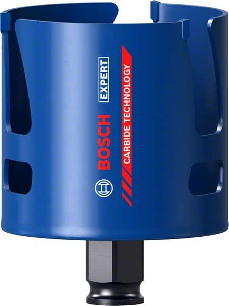 BOSCH EXPERT Construction Material Lochsäge, 67 x 60 mm. Für Dreh- und Schlagbohrer