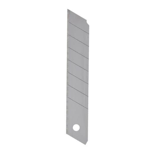 MILWAUKEE Nachfüllpack für Cuttermesser Abbrechklinge 18 mm silber