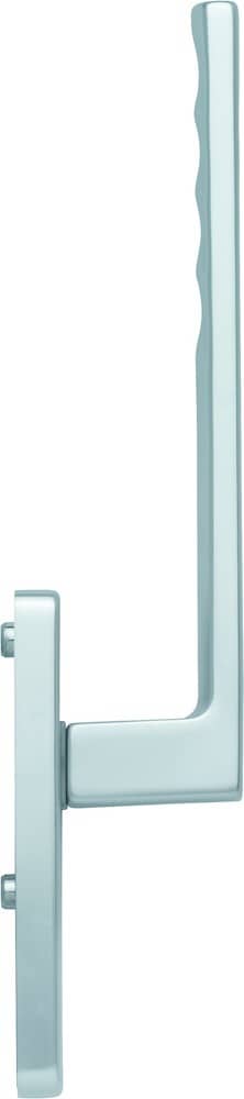 HOPPE® Handhebelgarnitur Toulon HS-0737/419N-AS, ohne Schrauben, Aluminium, 11598669