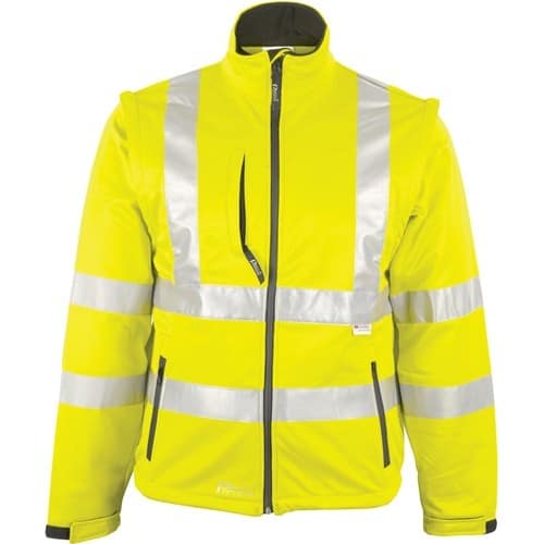 Warnschutz-Softshelljacke Gr.S gelb PREVENT