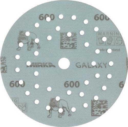 Haftschleifscheibe GALAXY Grip Multifit für Holz / Metall / Lack / Kunststoff Keramik/Korund Lochanzahl 72 MIRKA