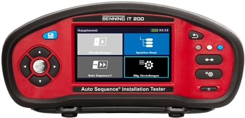 BENNING Gerätetester-Set IT 200,EV 3-2,L-Boxx IT 200+EV 3-2+L-Boxx Koffer