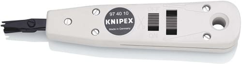 KNIPEX Anlegewerkzeug L.175mm f.LSA Plus u.baugleich D.0,4-0,8mm KNIPEX
