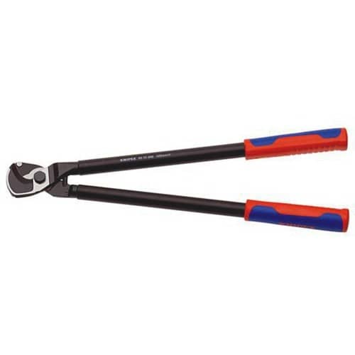 KNIPEX Kabelschere L.500mm Kopf brün.Mehrkomp.-Hüllen KNIPEX