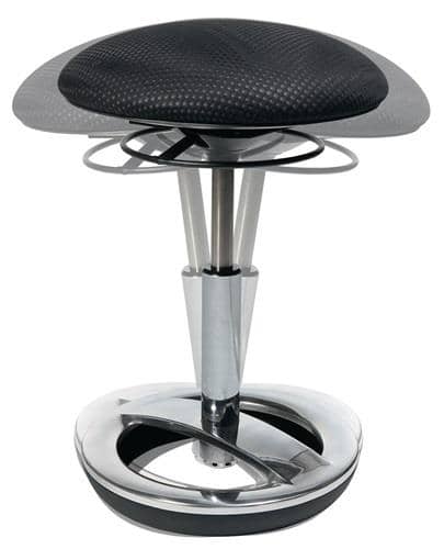 Hocker mit Standfußring Sitzhöhenverstellung 440-570 mm TOPSTAR