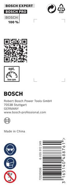 BOSCH Holzschlangenbohrer, Sechskant 22 x 95 x 160 mm, d 11,1 mm