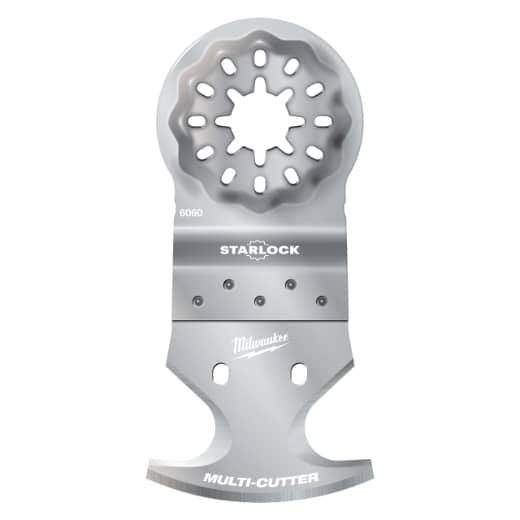 MILWAUKEE 40 mm Multitool Starlock Messer zum Schneiden von Teppich, PVC, Karton, Dachpappe