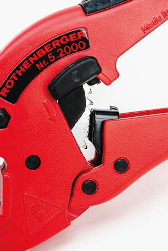 ROTHENBERGER Kunststoffschere ROCUT® TC 42 Prof.0-42mm PP/PE/PB/PEX/PVDF ROTHENBERGER