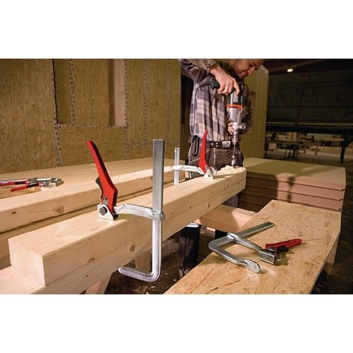 BESSEY Hebelzwinge GH Spann-W.160mm A.80mm Spannkraft b.zu 8500 N BESSEY