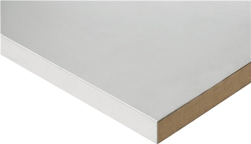 RAU Arbeitstisch B1000xT800xH760-1080mm Arbeitsplatte Stahlblech Gestell lichtgrau