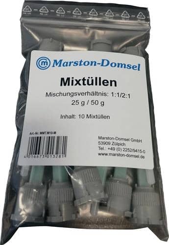 Statikmischer Ku.f.Doppelspritzen 25g,50g 10 St./Btl.MARSTON