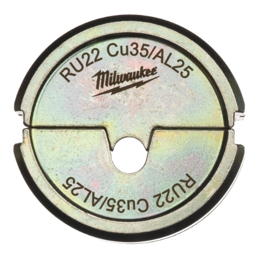 MILWAUKEE RU22 Cu35/AL25 für Cu/Al Presseinsatz für hydraulisches Akku-Presswerkzeug