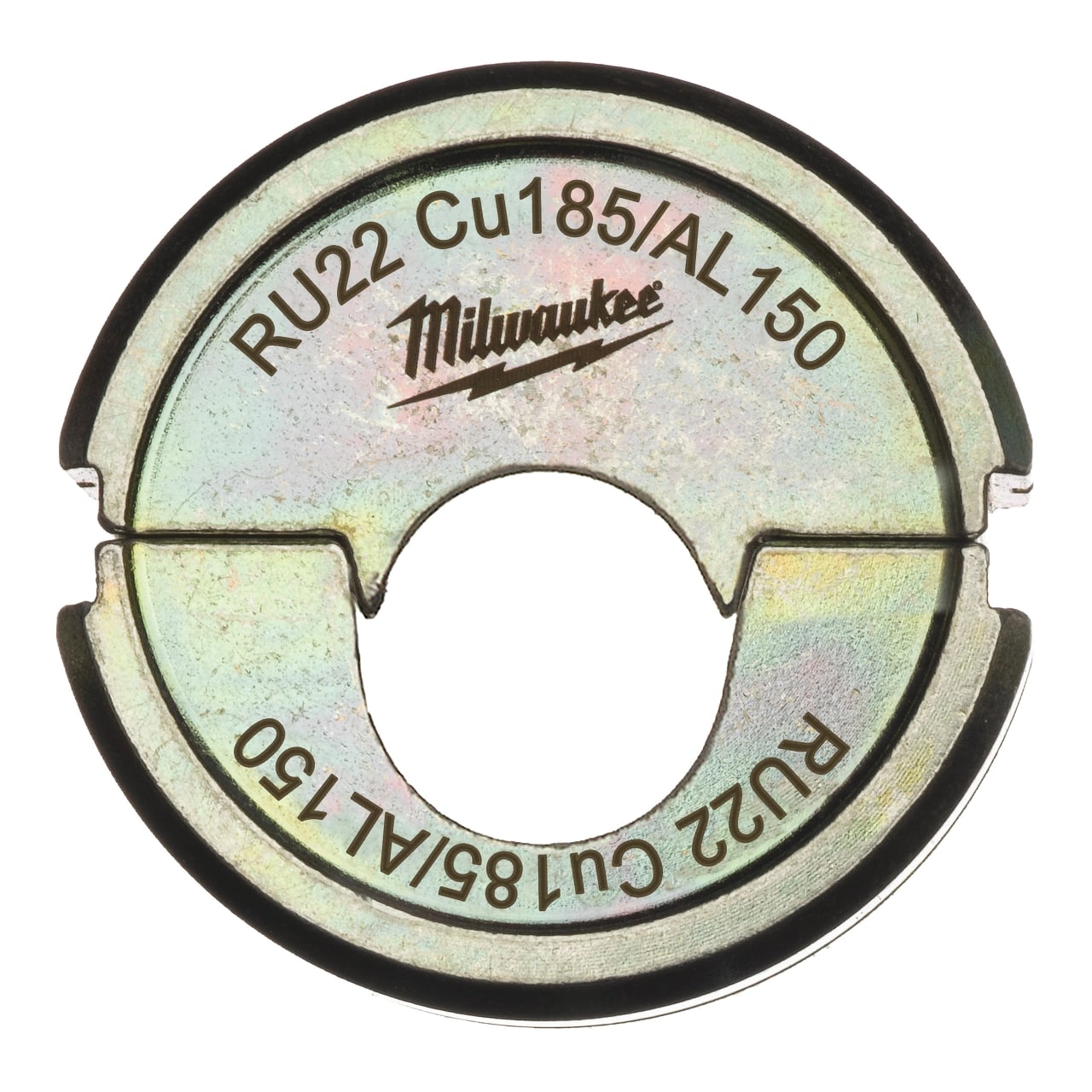 MILWAUKEE RU22 Cu185/AL150 für Cu/Al Presseinsatz für hydraulisches Akku-Presswerkzeug
