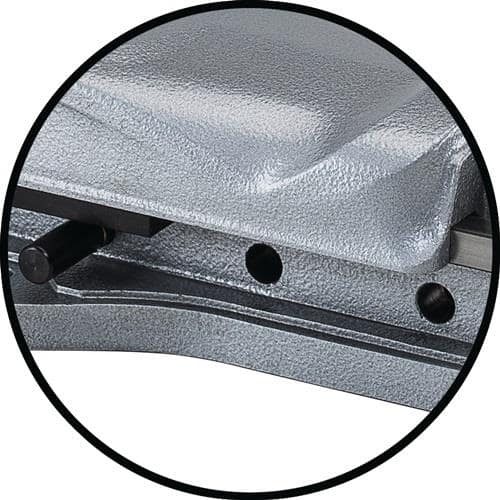 RÖHM Maschinenschraubstock RB-K Backen-B.135mm m.Schnellverst.Spann-W.220mm RÖHM