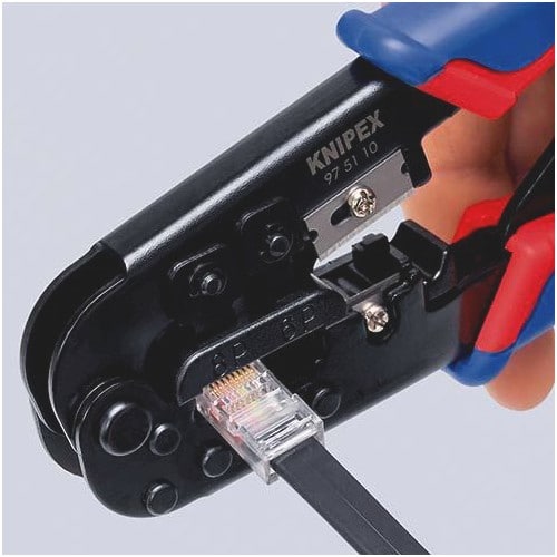 KNIPEX Crimpzange f.Westernstecker L.190mm KNIPEX