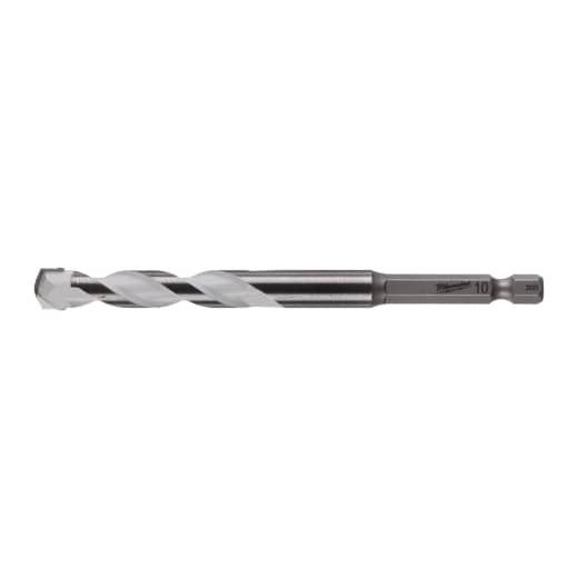 MILWAUKEE 10 x 120 mm SHOCKWAVE Multimaterial Bohrer 1/4" Hex