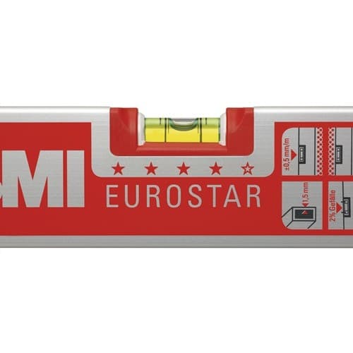 BMI Wasserwaage EUROSTAR 690 E 30cm Alu.silber ± 0,5mm/m BMI
