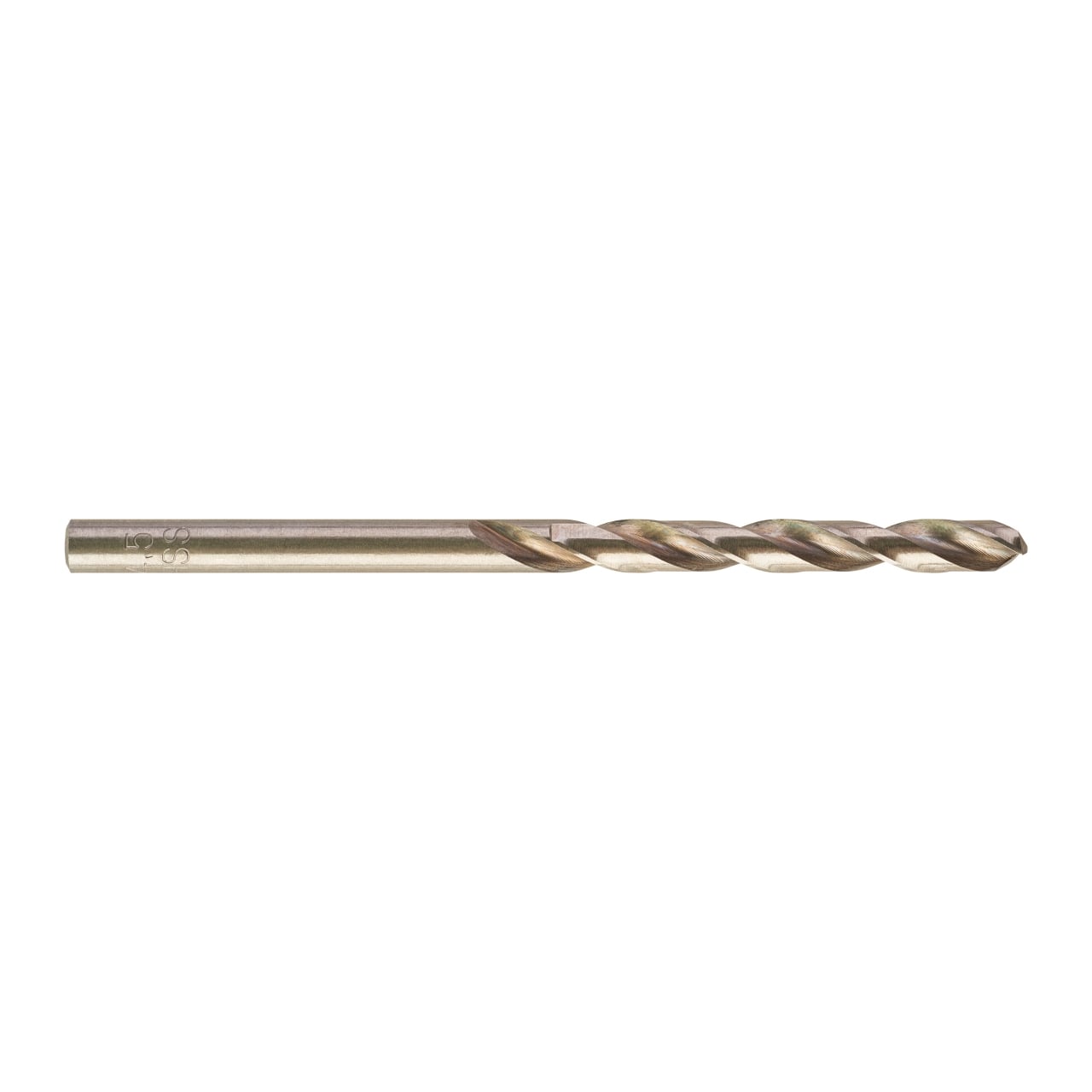 MILWAUKEE 4,5 x 80 mm, HSS-G Metallbohrer HSS-G THUNDERWEB DIN 338