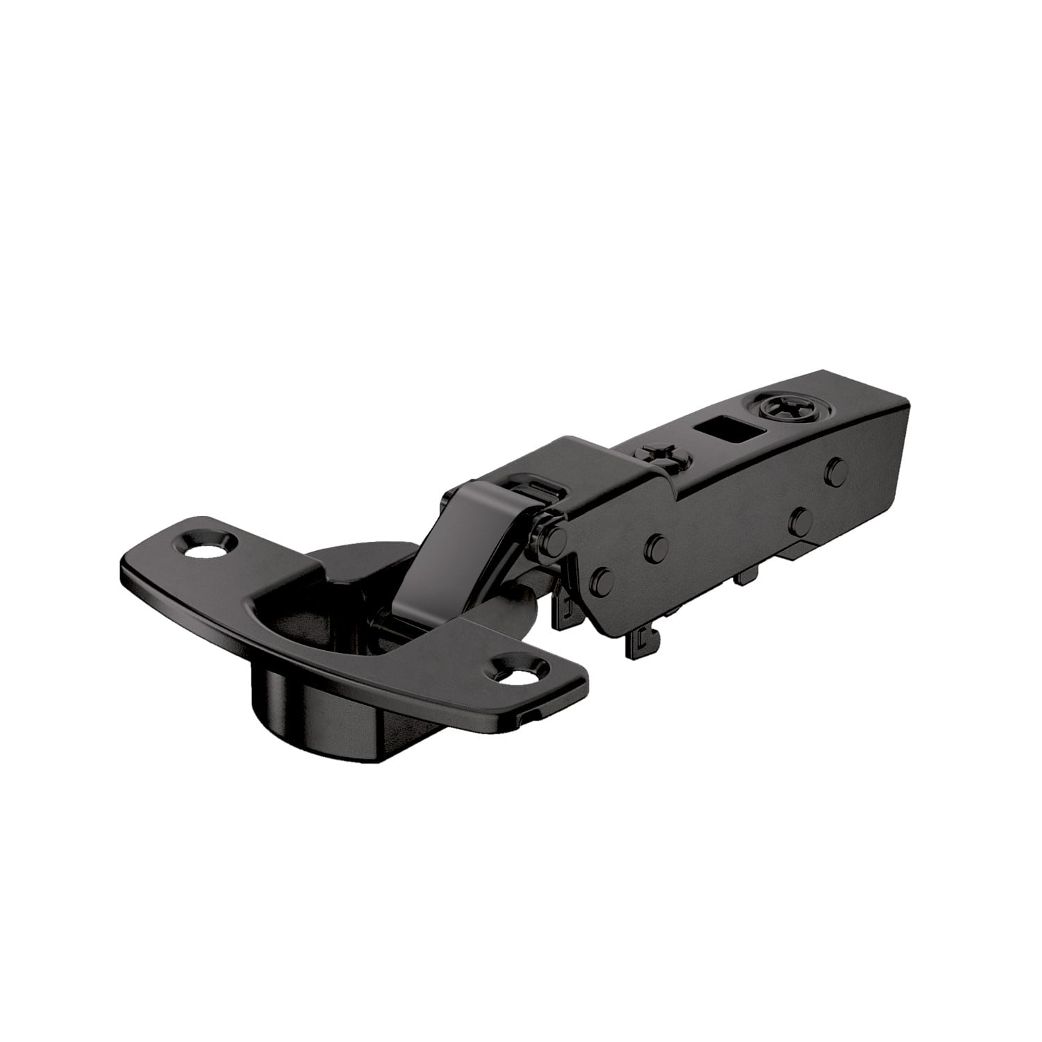 HETTICH Sensys Dicktürscharnier, Türdicke bis 32 mm, mit integrierter Dämpfung (Sensys 8631i), obsidianschwarz, 9091755