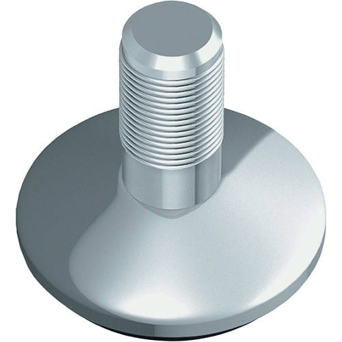 ALFER ELEMENT SYSTEM Reg.Schrau.11606-00001 STA chrom M 10 Möbelfuß 30kg ALFER ALUMINIUM
