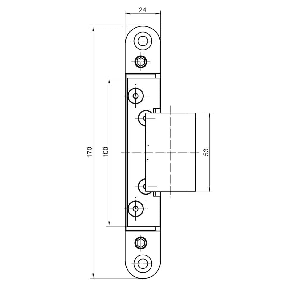 SIMONSWERK Klemmschutz VARIANT® VN 0099, vernickelt