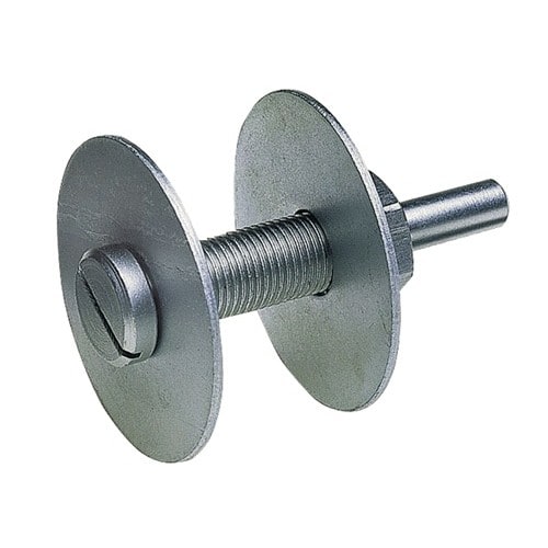 TECWERK Spannschaft f.Grobreinigungsscheiben Schaft-D.8mm f.Bohrungs-D.13mm TECWERK