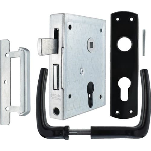 BEVER Universal-Kastenschloss DIN L/R PZ hebende F 60mm BEVER