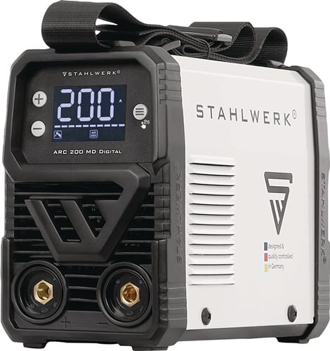 STAHLWERK Elektrodenschweißgerät ARC 200 MD Digital m.Zub.10-200 A STAHLWERK