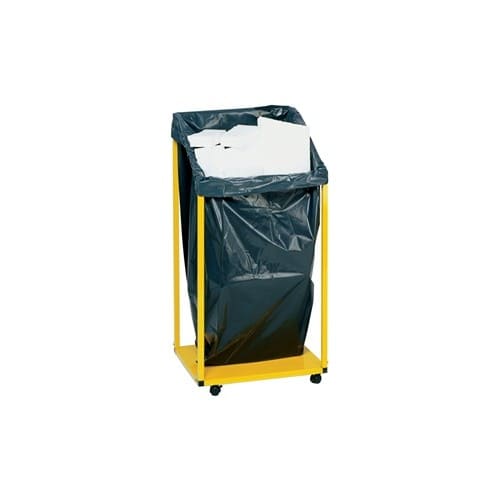 Kunststoffsack 400l LD-PE grau 100 µm B650/550xL1600mm 50St./Karton