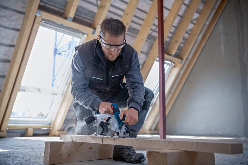 BOSCH Akku-Kreissäge GKS 18V-57-2 L, L-BOXX
