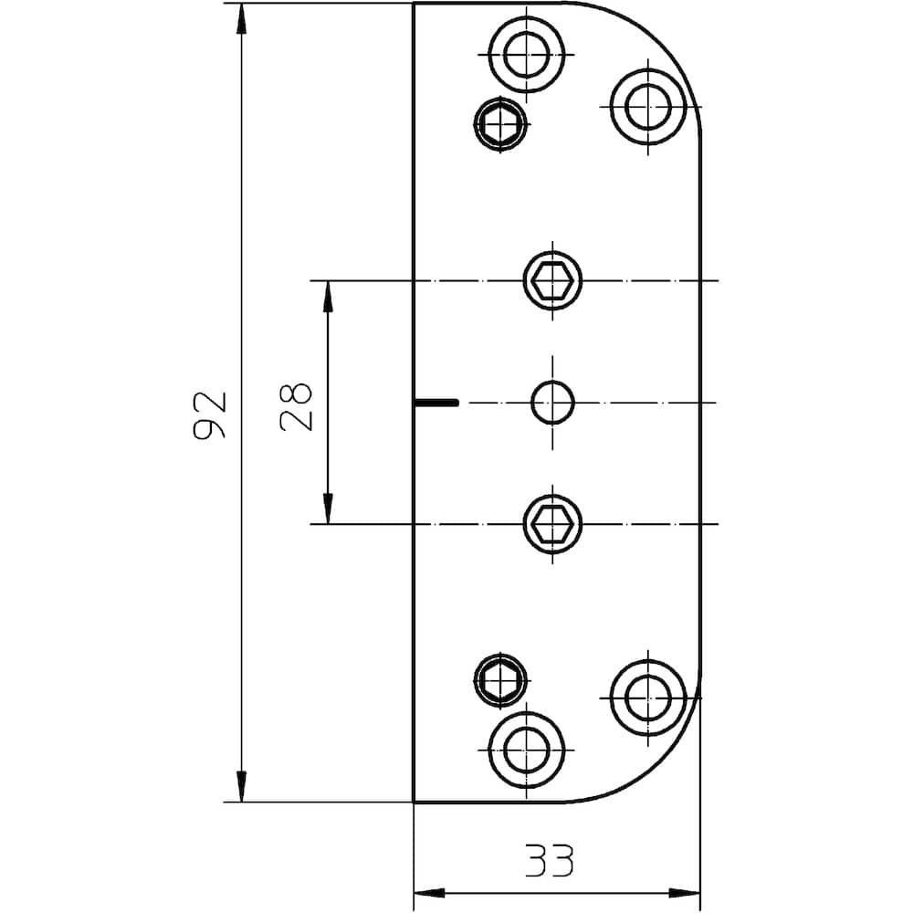 SIMONSWERK Aufnahmeelement VARIANT® V 7601 3D,