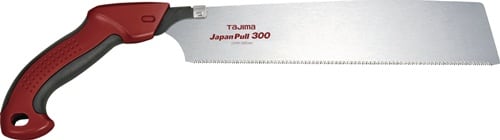 TAJIMA Japanische Zugsäge RAPID PULL ALUMINIST Blatt-L.300mm Gesamt-L.460mm 2K-Griff