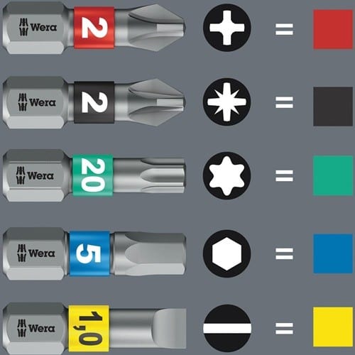 WERA Bit-/Steckschlüsselset Bicycle Set 3 41-tlg.BZT PH/TORX®/Schlitz/6-KT.WERA