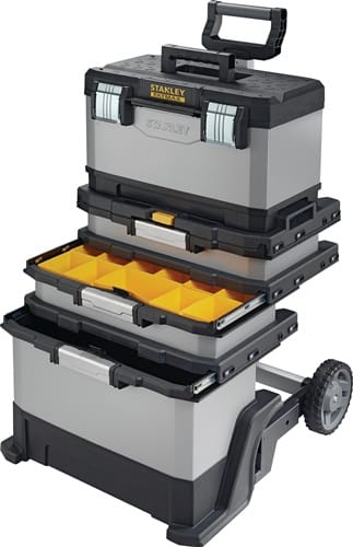 STANLEY Rollende Werkstatt B568xT389xH893mm Ku.u.Metall abnehmbare Werkzeugbox STANLEY