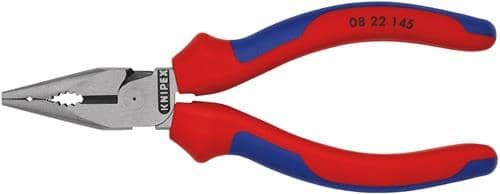 KNIPEX Spitzkombizange L.145mm pol.Comfort-Griff schwarz atram.KNIPEX