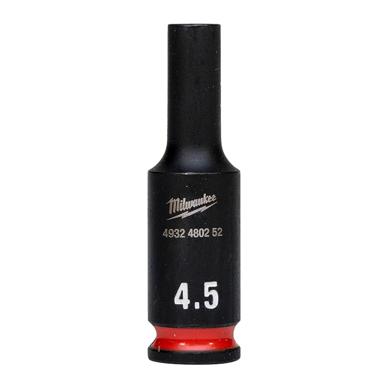 MILWAUKEE 4,5 x 50 mm SHOCKWAVE Schlagnuss 1/4" lang