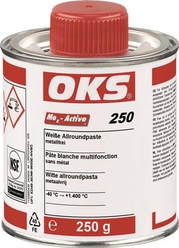 OKS Allroundpaste OKS 250 weiß 250g Pinseldose OKS