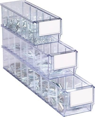 TECWERK Regalkasten L300xB91xH81mm transp.SAN TECWERK