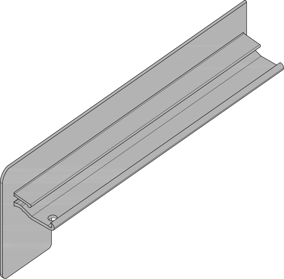 GUTMANN Bordstück B 404 AL, 70 mm, naturton