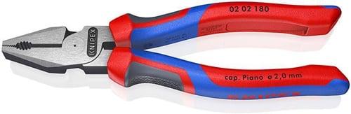 KNIPEX Kraftkombizange L.180mm pol.Comfort-Griff KNIPEX