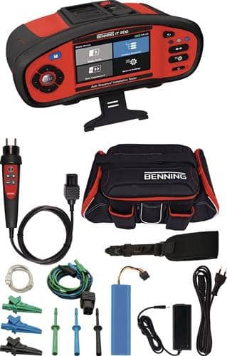 BENNING Installationsgerät IT 200 z.Prüfung elektr. Anlagen+EV-Ladestationen BENNING