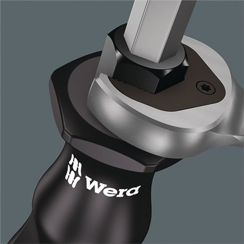 WERA Schraubendreher 932 A Schneiden-B.4,5mm Klingen-L.90mm 2K-Griff
