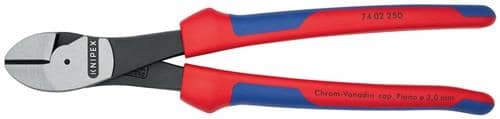 KNIPEX Kraftseitenschneider L.250mm pol.Form 0 Comfort-Griff KNIPEX